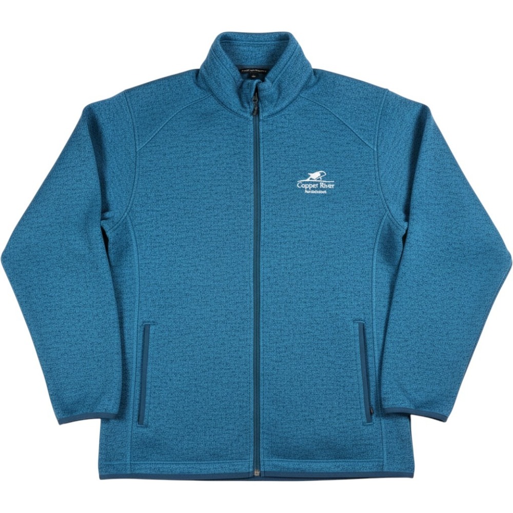 Port Authority Sweater Fleece Full-Zip‎ Jacket Mens 4XL Blue F232 Copper River